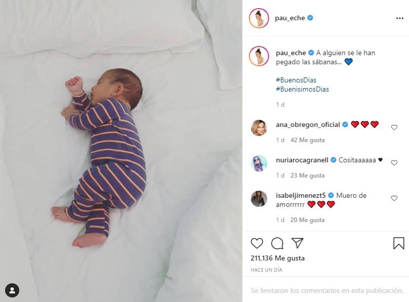 Publicación de Paula EchevarríaFuente Instagram pau eche Publicación de Paula EchevarríaFuente Instagram pau eche