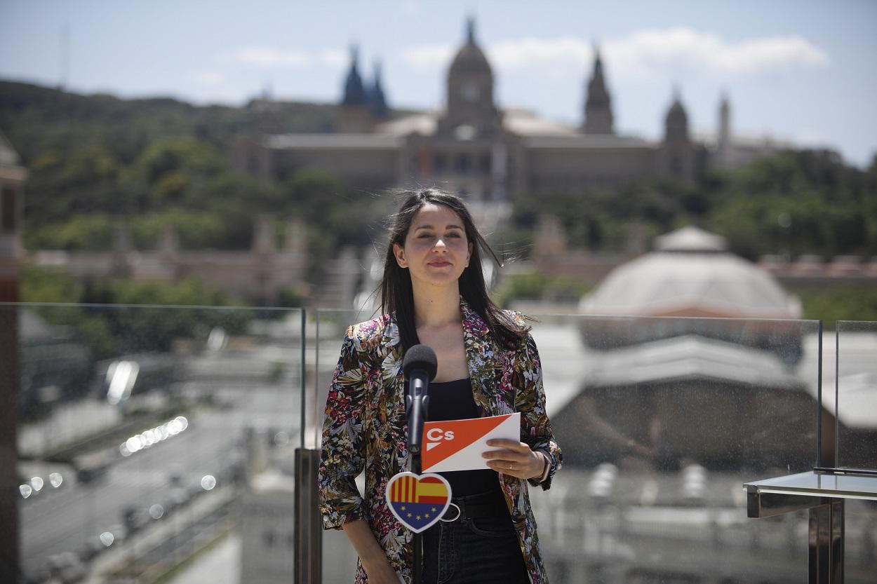 Inés Arrimadas, más cuestionada que nunca por las corrientes críticas del partido. EP