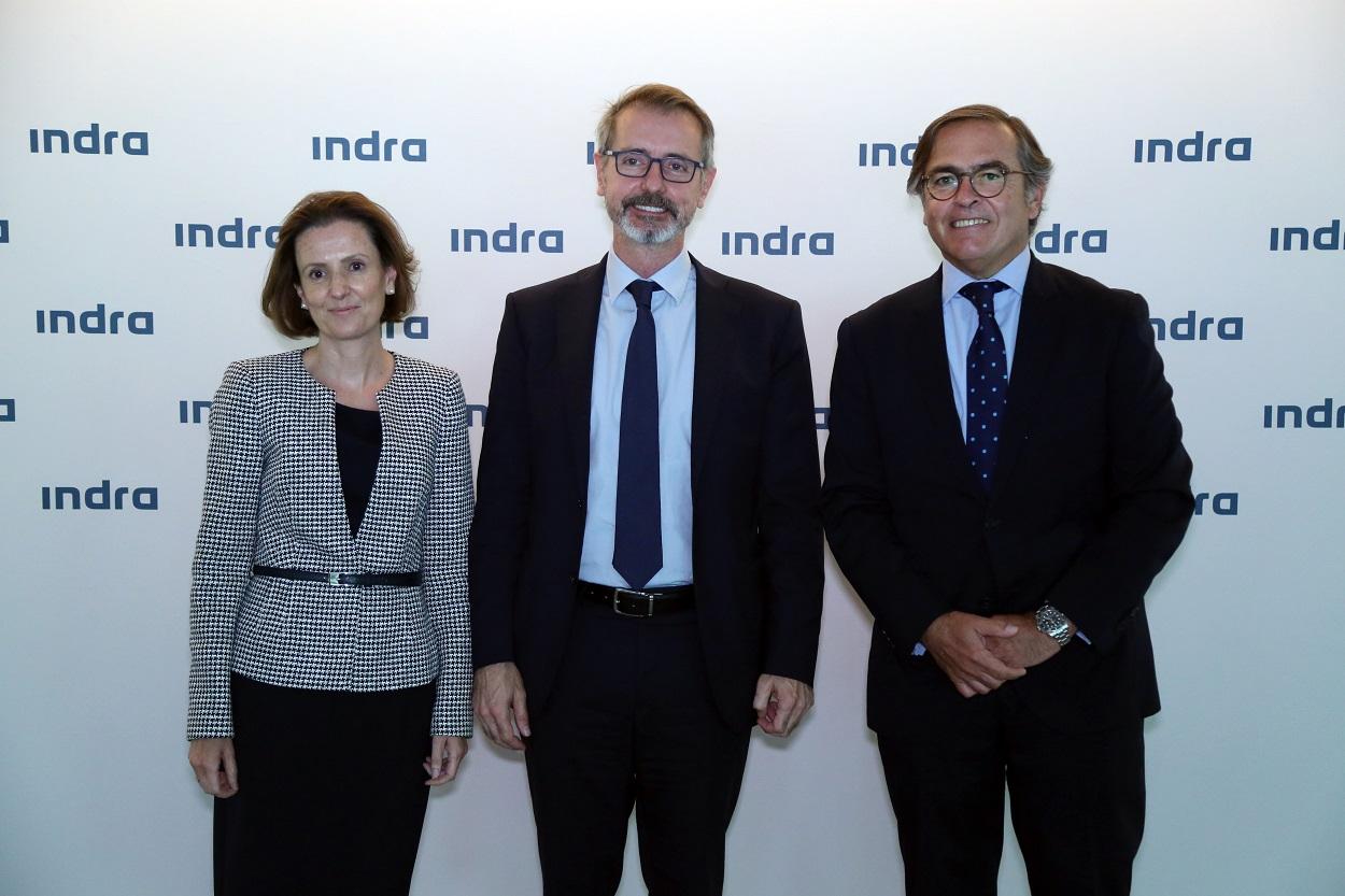 Cristina Ruiz, Marc Murtra e Ignacio Mataix