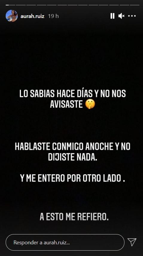 Aurah Ruiz carga contra Jesé 2 Instagram Aurah Ruiz Aurah Ruiz carga contra Jesé 2 Instagram Aurah Ruiz