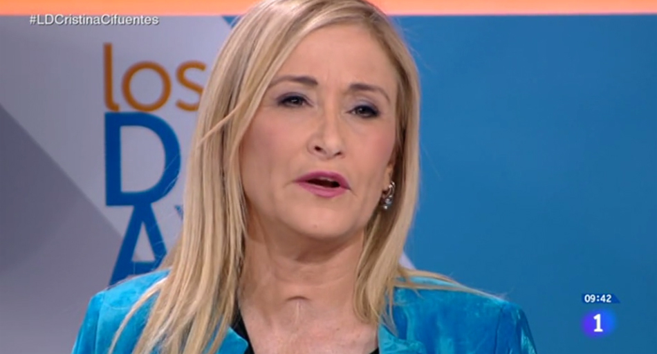 Cristina Cifuentes, presidenta de la Comunidad de Madrid Cristina Cifuentes, presidenta de la Comunidad de Madrid