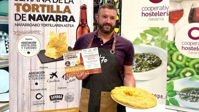 Ganador Mejor Tortilla Tradicional de Navarra
