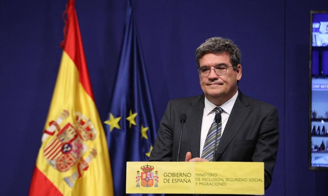 José Luis Escrivá, ministro de Seguridad Social. Europa Press.