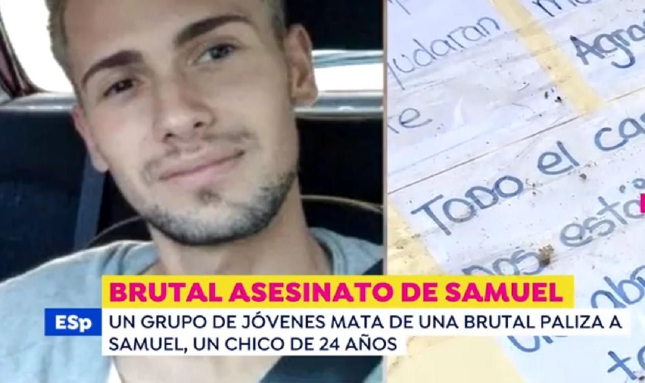 Samuel, de 24 años, asesinado en A Coruña por otros jóvenes.