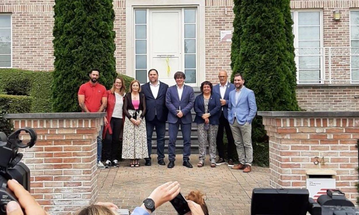 Oriol Junqueras y Carles Puigdemont se reencuentran cuatro años después en Waterloo. EP. 