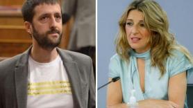 Fotomontaje con imágenes de Juanma del Olmo y Yolanda Díaz