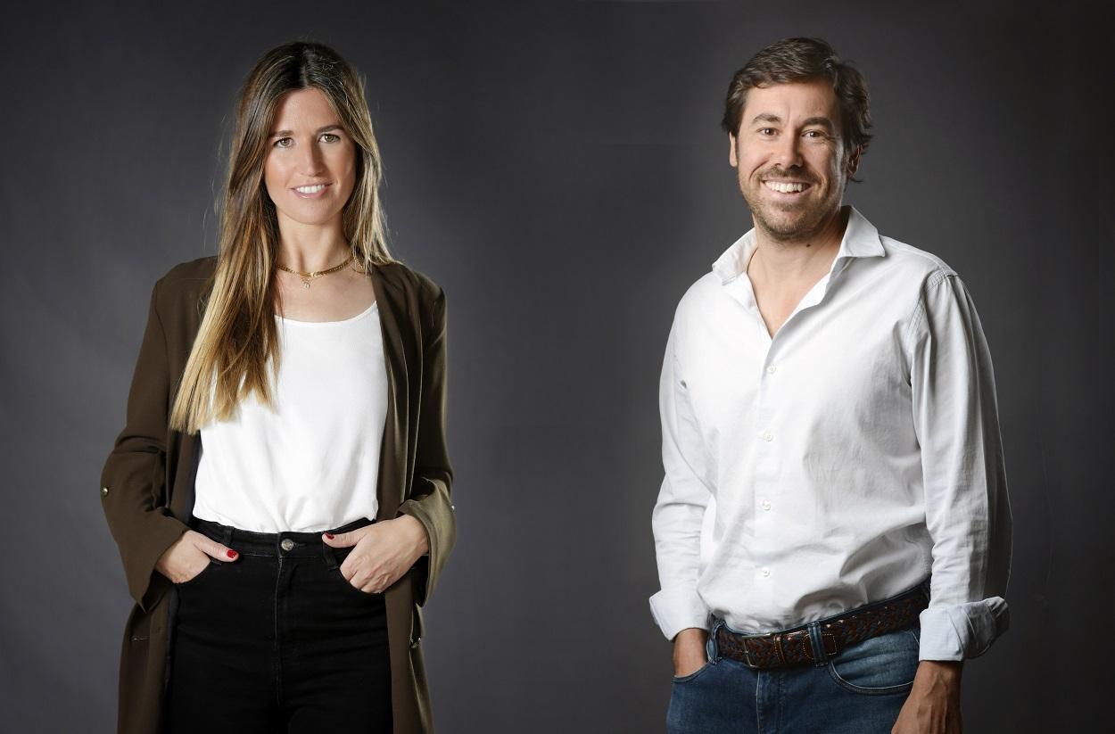 Claudia Pierre y Carlos Ripollés, confundadores de Meeting Lawyers. EP
