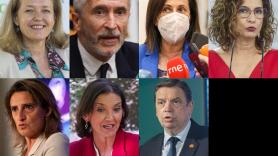 Ministros que continúan en el Gobierno desde la conformación del primer Ejecutivo