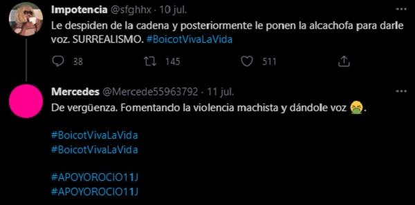 Una usuaria de Twitter califica de vergüenza que se entreviste a Antonio David