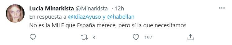 Respuesta al tuit de Ayuso 2 Twitter Respuesta al tuit de Ayuso 2 Twitter
