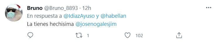 Respuesta al tuit de Ayuso 3 Twitter Respuesta al tuit de Ayuso 3 Twitter