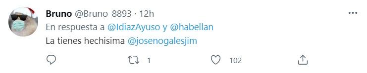 Respuesta al tuit de Ayuso 3   Twitter