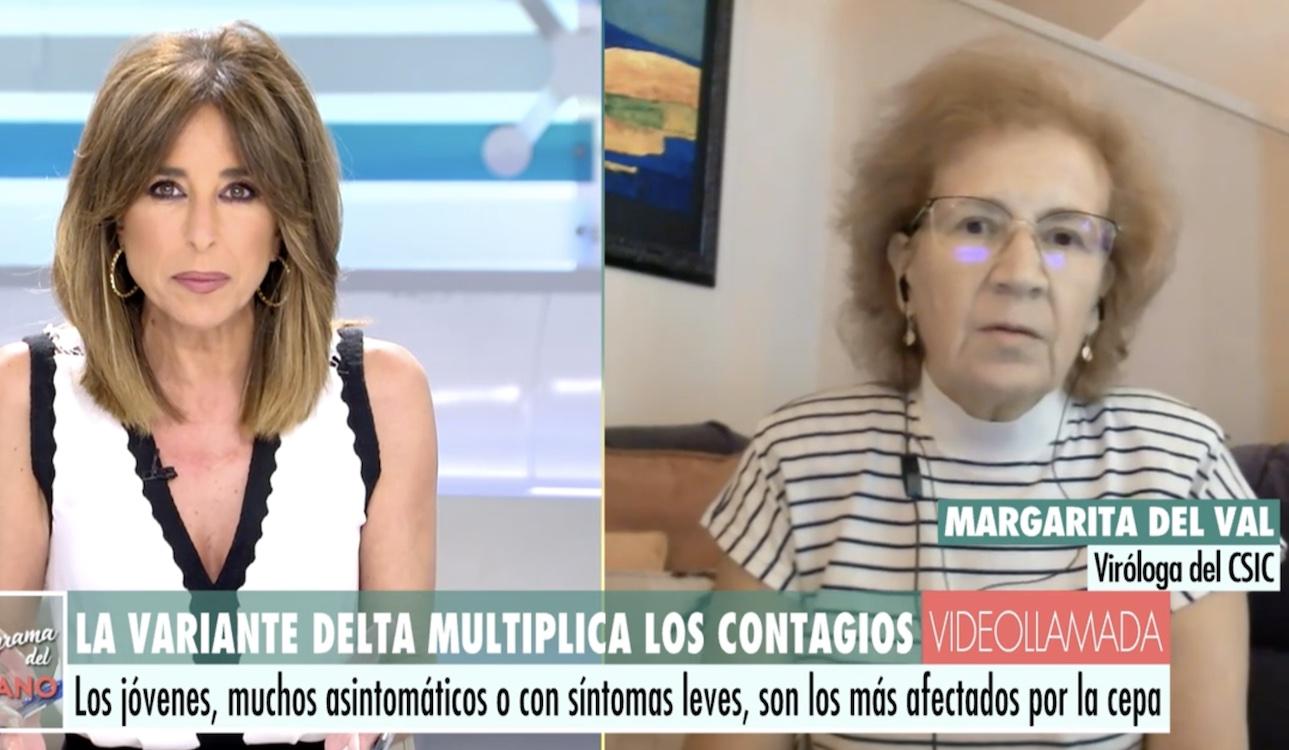 Margarita del Val hace una advertencia a los vacunados