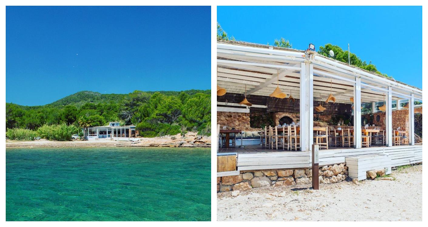 Cala Bonita, el chiringuito de playa más especial. Instagram 