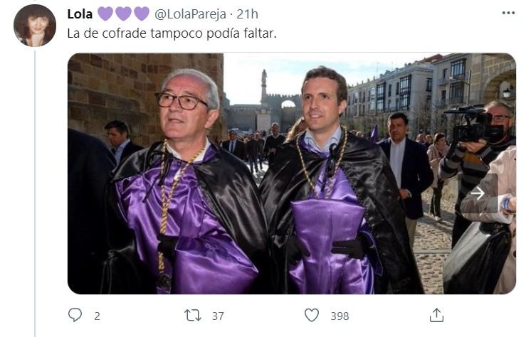 Los disfraces de Casado 5Twitter