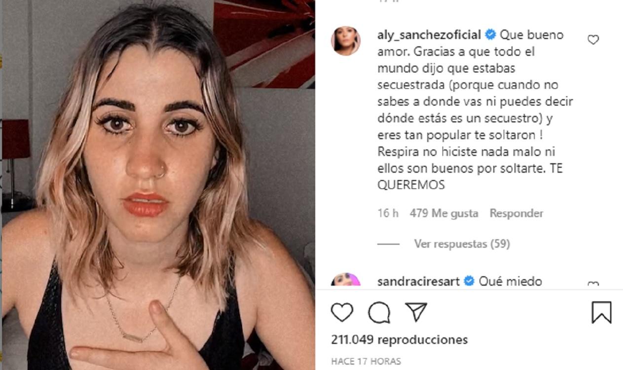 La youtuber cubana Dina Stars tras ser liberada por el régimen 