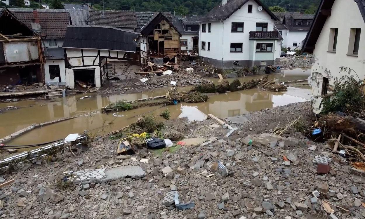 Ascienden a 80 los fallecidos en Alemania por las fuertes inundaciones