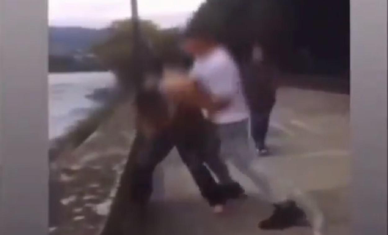 Un menor agrede a un joven en Pontedeume, A Coruña. Imagen Antena 3