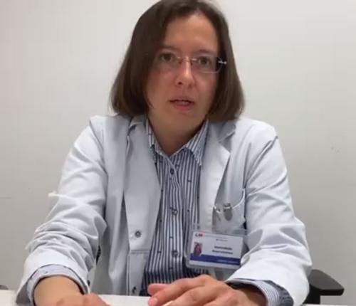 Dra. Mónica Lara Almunia, especialista del Servicio de Neurocirugía del Hospital Universitario Rey Juan Carlos