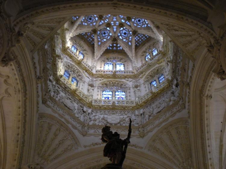El cimborrio de la catedral de Burgos es sin duda una de las obras cumbres de la arquitectura universal