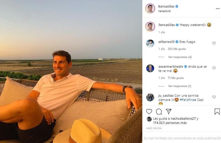 iker casillas instagram