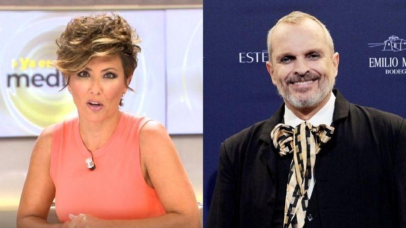 Sonsoles Ónega y Miguel Bosé.