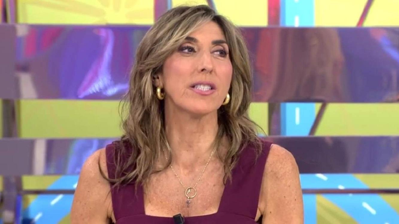 La presentadora Paz Padilla reacciona a su despido