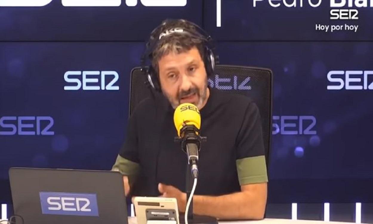 El periodista Pedro Blanco en 'Hoy por hoy'