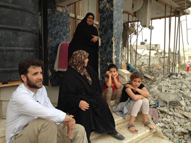 Gonzo vuelve a Gaza tras 15 meses en medio de la destrucción absoluta