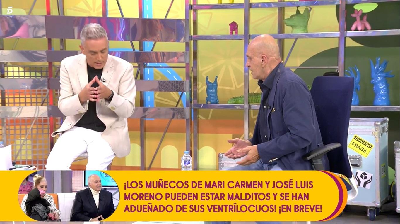 Kiko Matamoros y Kiko Hernández discuten en directo