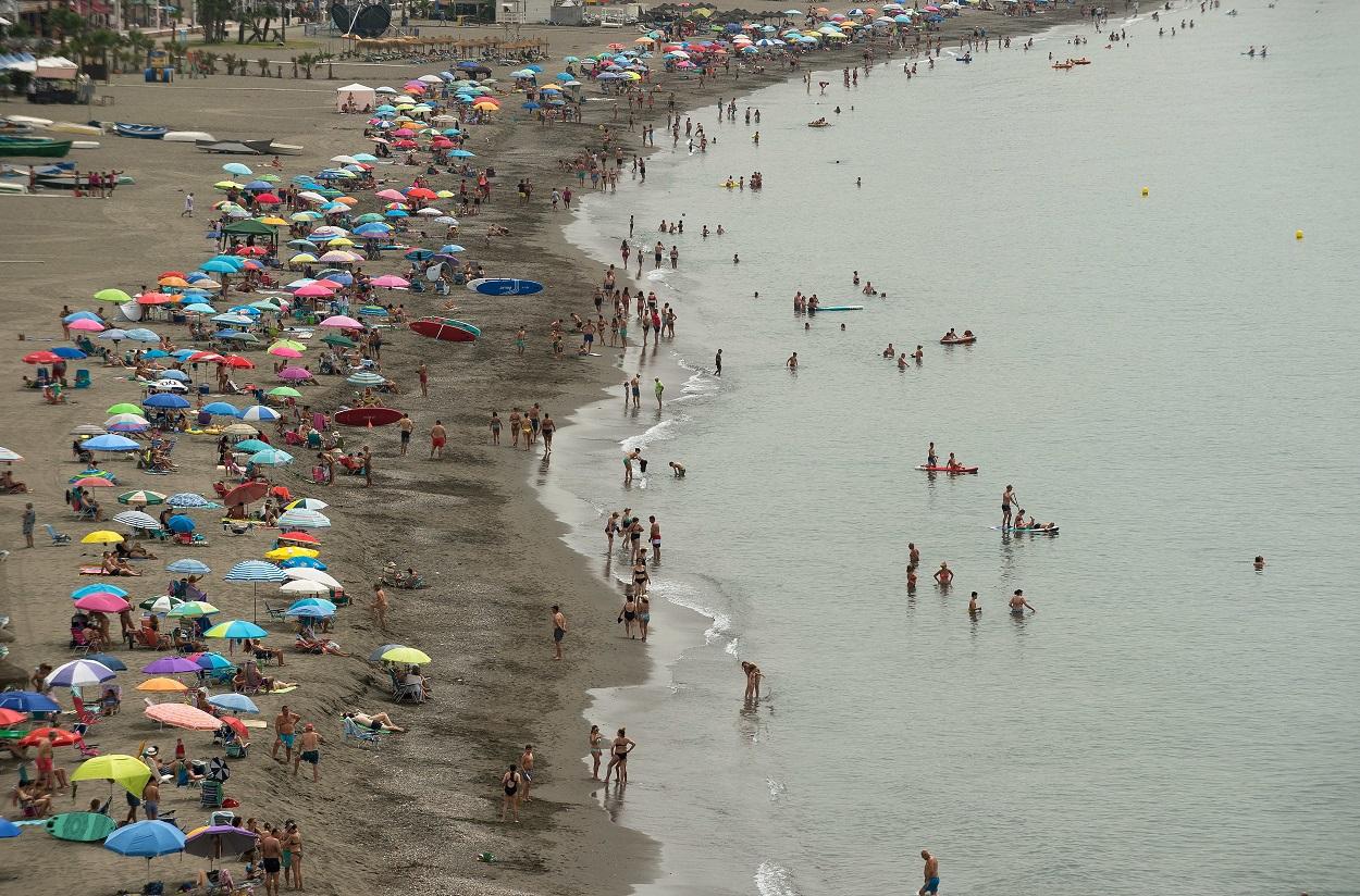 Playa del Rincón de la Victoria en Málaga. Europa Press
