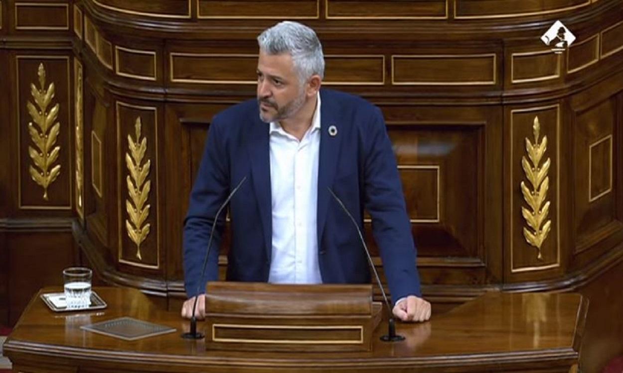 El diputado del PSOE Germán Renau (Canal Parlamento)
