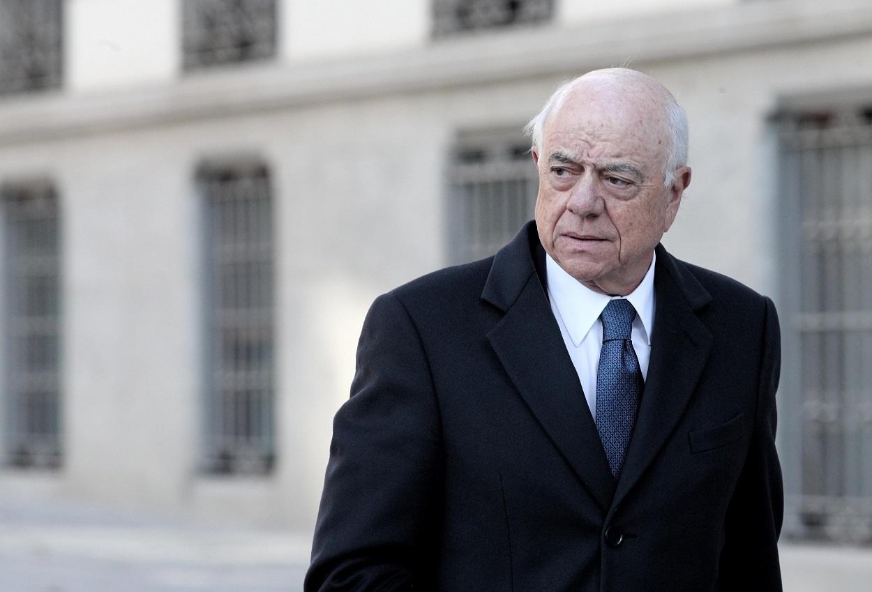 El ex presidente del BBVA Francisco González a su llegada a la Audiencia Nacional para declarar como como investigado por presuntos delitos de cohecho y revelación de secretos. Europa Press