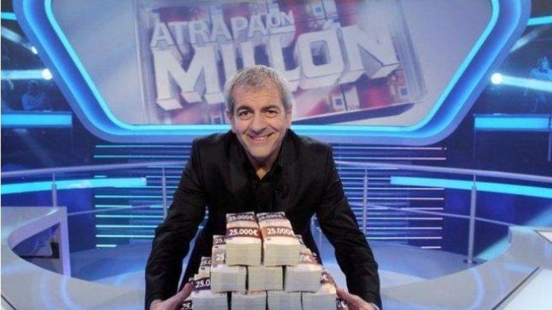 El concurso 'Atrapa un millón' presentado por Carlos Sobera en Antena 3.