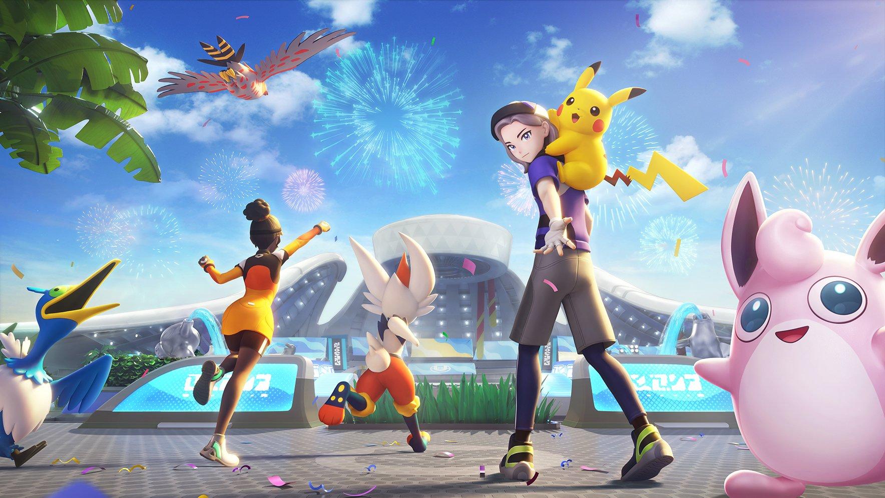 Imagen promocional Pokémon Unite