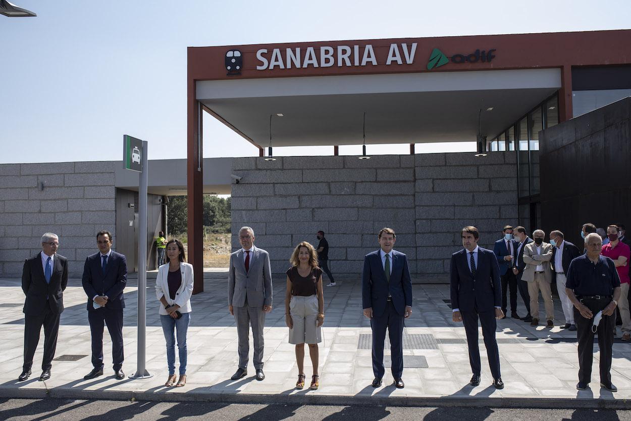 Entra en funcionamiento la estación del AVE Madrid Galicia de Sanabria. Europa Press