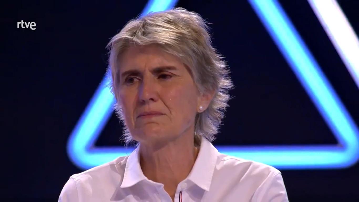 Paloma del Río se emociona en RTVE