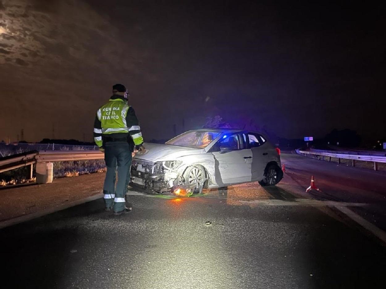 Imagen de archivo de un accidente de tráfico. Fuente: Europa Press.