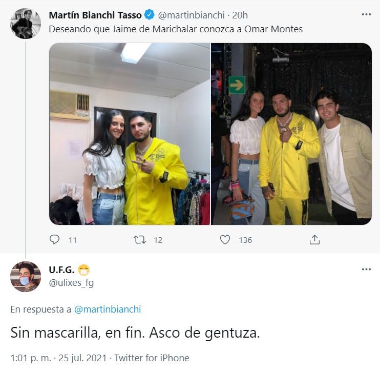 Las rede se pronuncian sobre el encuentro entre Victoria Federica y Omar Montes 3  Twitter