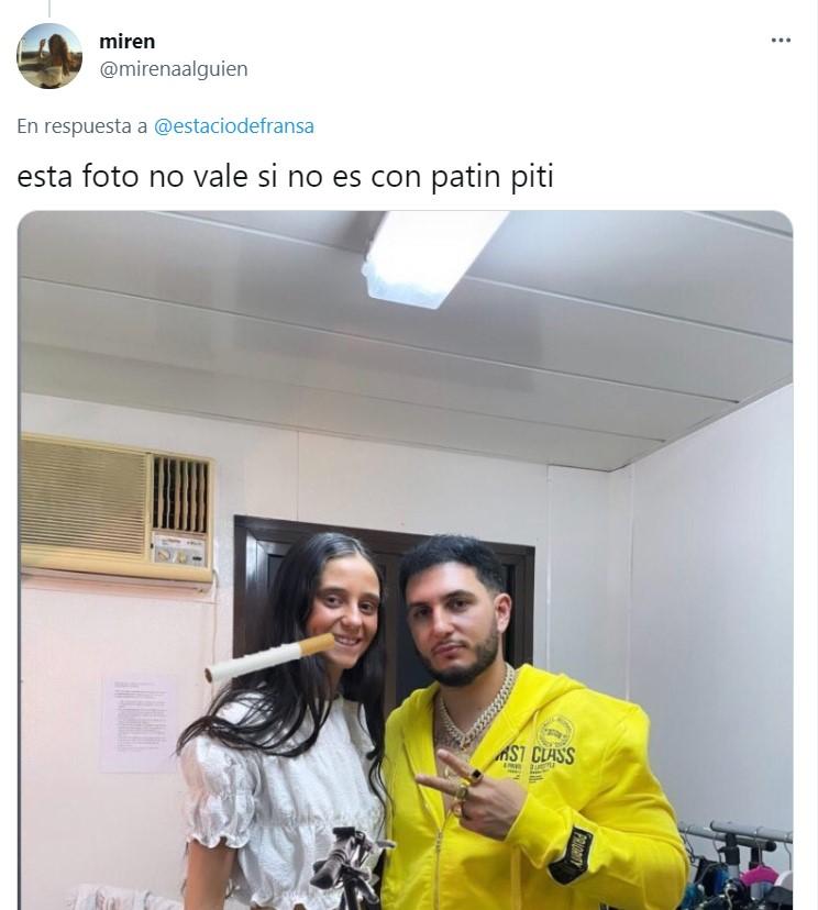 Las rede se pronuncian sobre el encuentro entre Victoria Federica y Omar Montes 4  Twitter