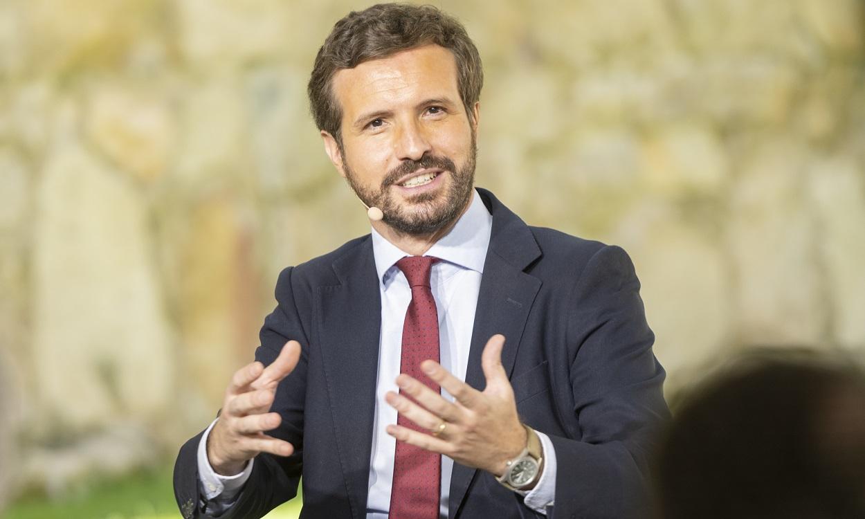 El presidente del Partido Popular, Pablo Casado. EP