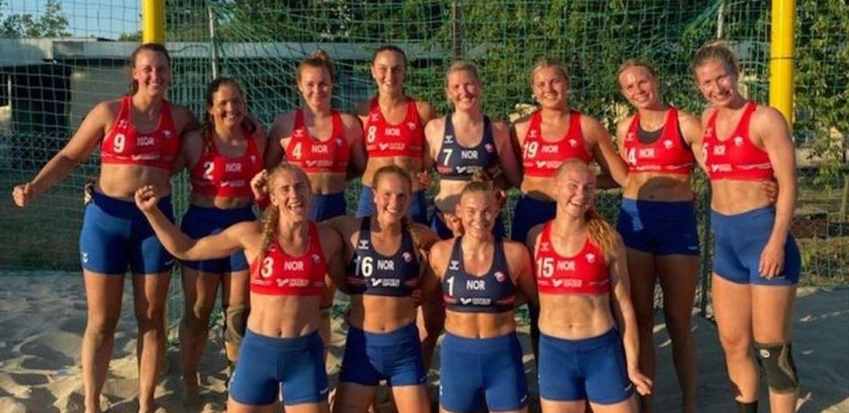 Selección femenina de balonmano de Noruega.