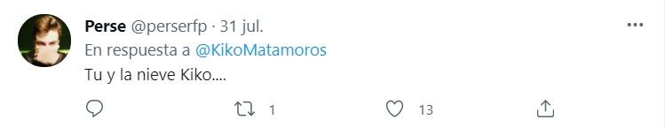 Respuestas al tuit de Matamoros  4  Twitter