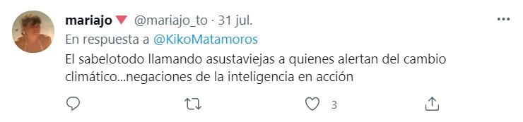 Respuestas al tuit de Matamoros6Twitter Respuestas al tuit de Matamoros6Twitter