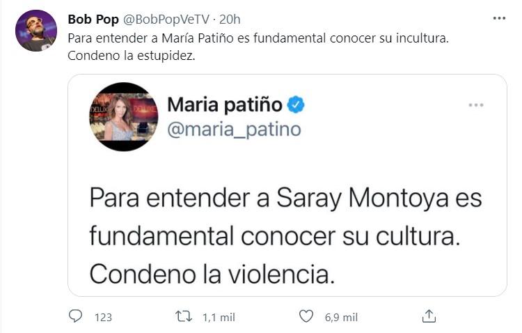 Tuit María Patiño   Twitter