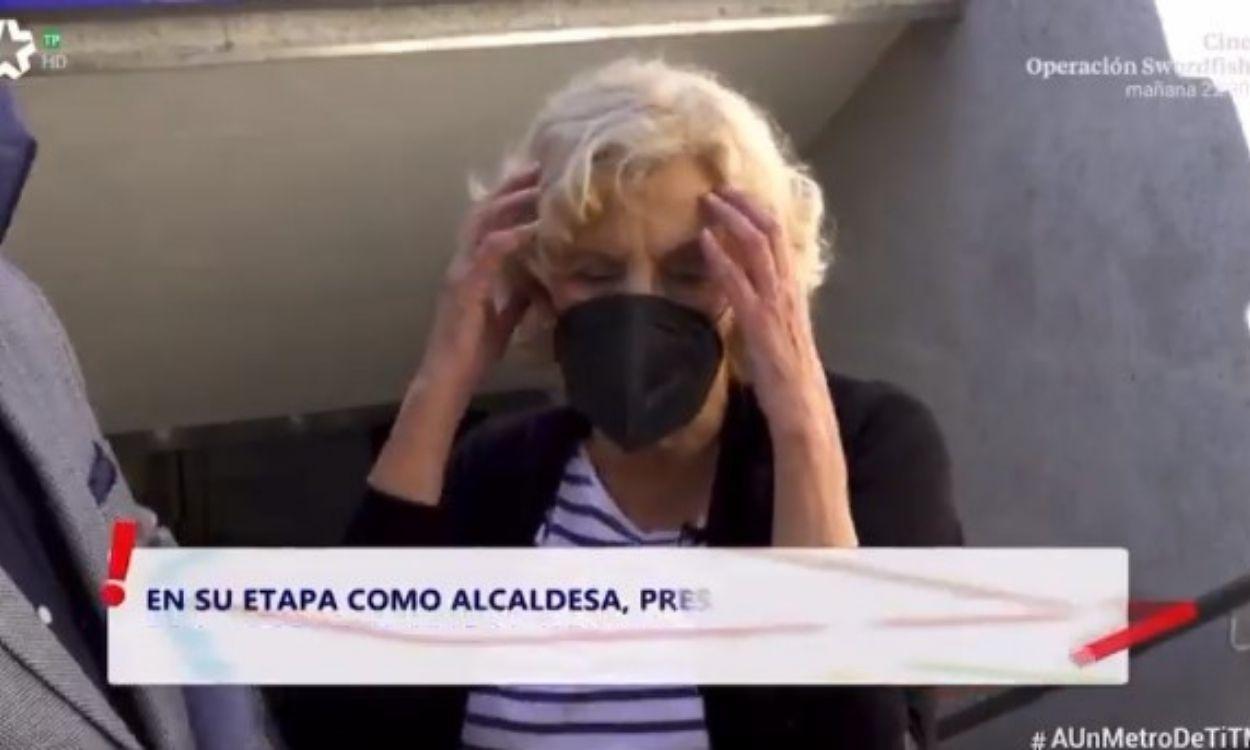 Manuela Carmena en 'A un metro de ti' - Telemadrid