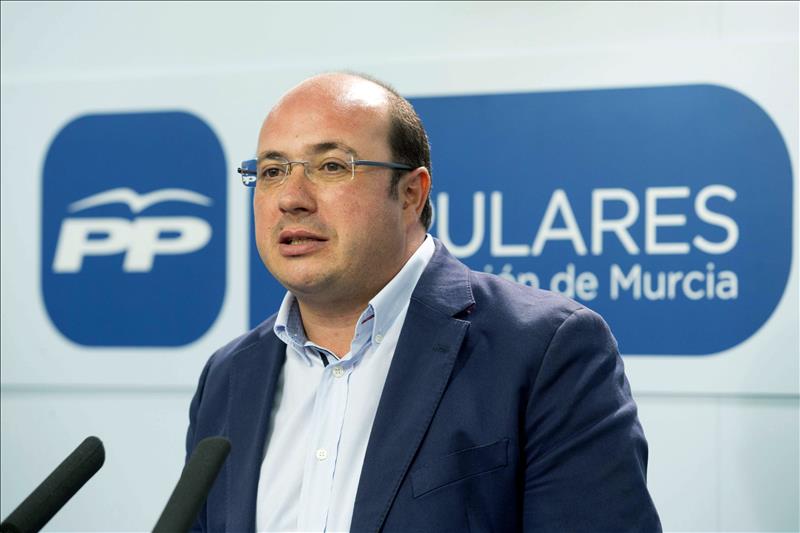 El presidente de Murcia, Pedro Antonio Sánchez El presidente de Murcia, Pedro Antonio Sánchez