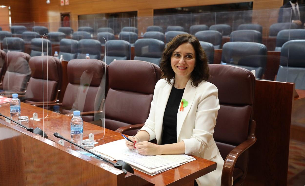 Las asociaciones feministas denuncian que la Comunidad de Madrid, presidida por Isabel Diaz Ayuso, no actúa contra la violencia machista. EP