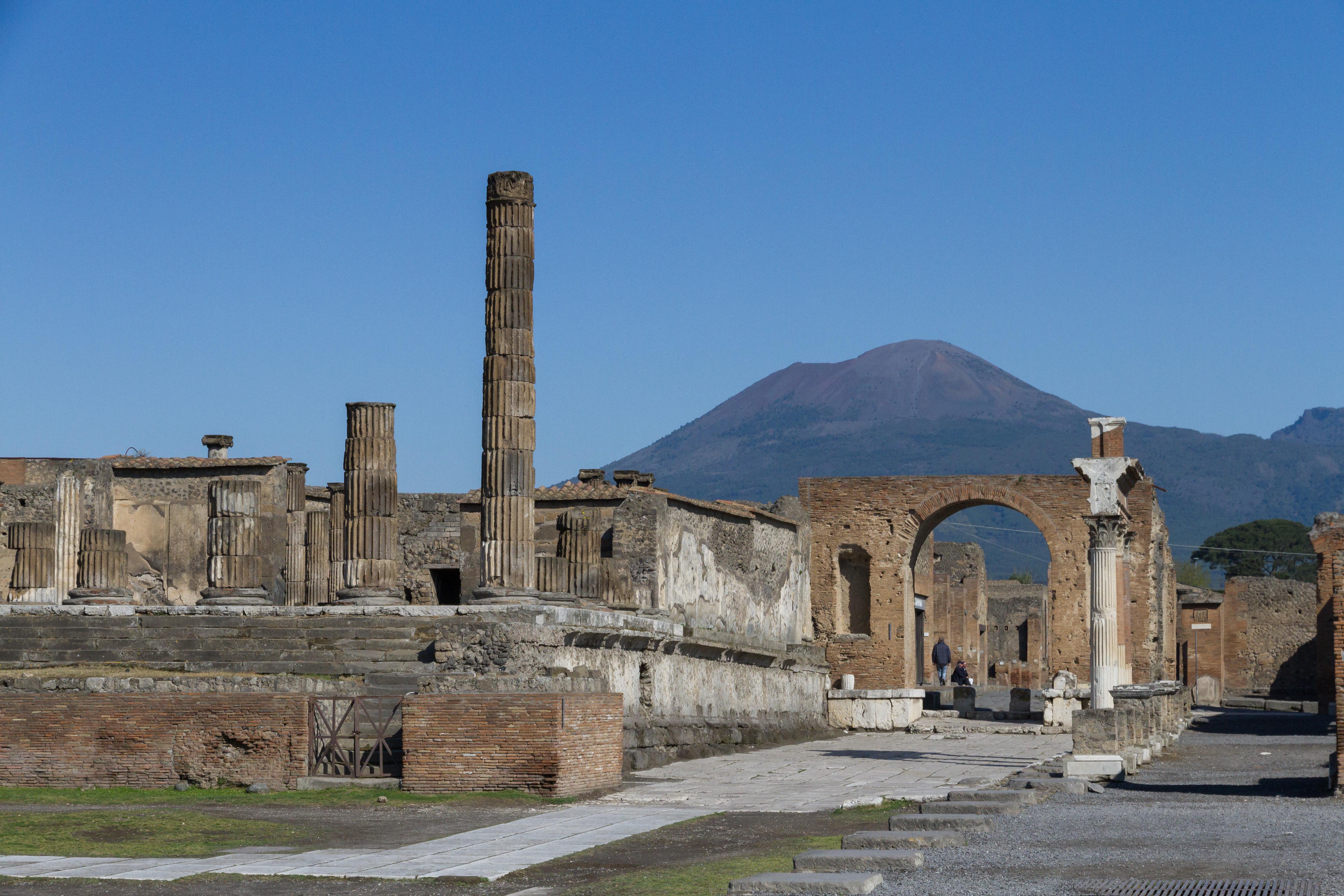 La ciudad de Pompeya.