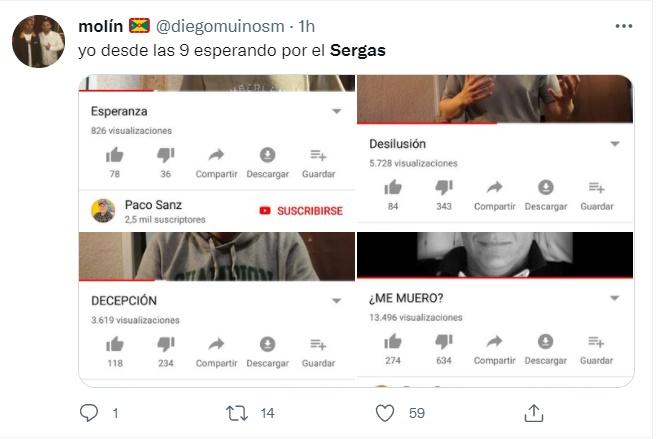 Mensaje sobre el Sergas 0